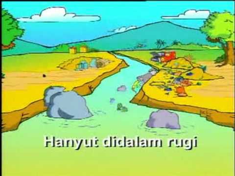 Animasi Jangan Membuang Sampah Sarap Di Sungai - YouTube