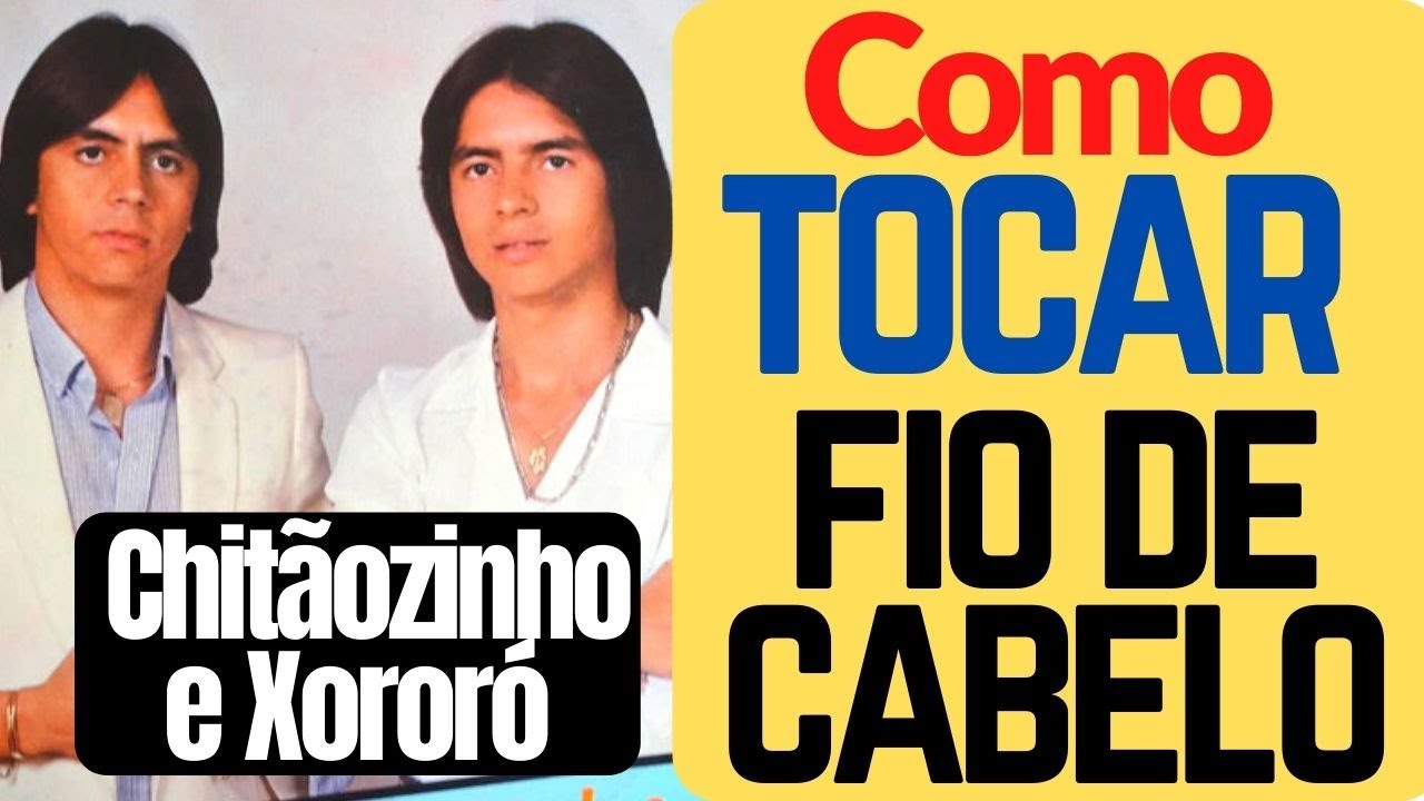 FIO DE CABELO - PASSO A PASSO NO TECLADO - CHITÃOZINHO E XORORÓ - CLÁSSICO DA MÚSICA SERTANEJA!