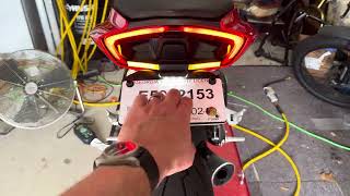 New Rage Cycles Tail Tidy on a 2024 Ducati Streetfighter V2 by Dave's Man Cave 348 views 1 month ago 4 minutes, 51 seconds