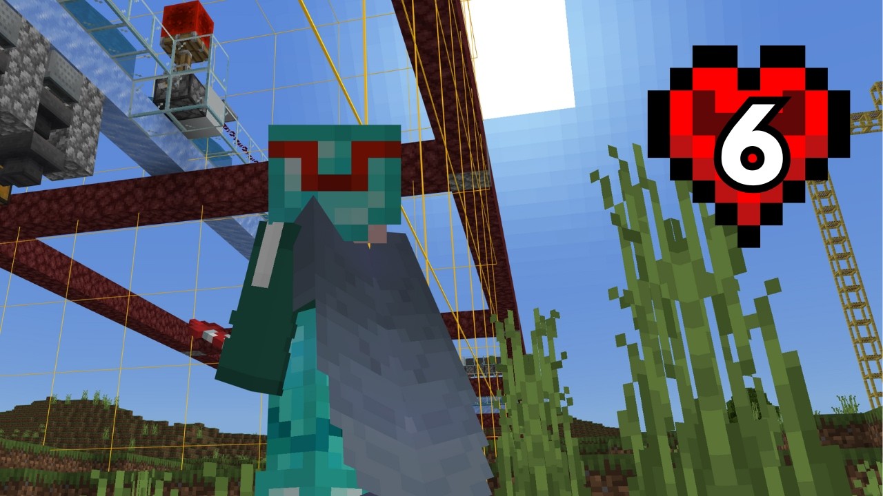 Duping for TNT and Building a Witch Farm | Hardcore Mode in Minecraft Bedrock Edition (#6)