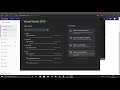 SDA - Setting up Visual Studio 2019 projects and Git