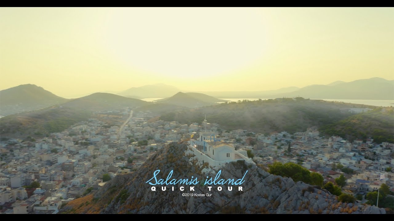 Quick tour of Salamis island in Greece YouTube