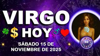 Horóscopo De Virgo Hoy Sábado 15 De Noviembre De 2025