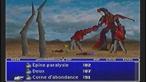 FF7 - Ruby Weapon defeated by a single frog without Materia or 7777 strat (Part 3/6)