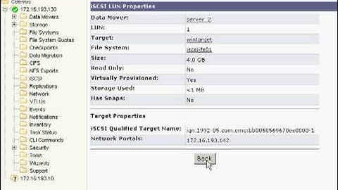 Integrating EMC Replication Manager in a VMware Environment (Part 5/9): Create a Celerra iSCSI LUN