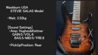 GUITAR CRAFT]Washburn USA STEVIE SALAS Model - YouTube