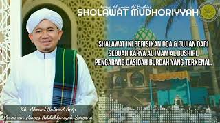 Shalawat Mudhoriyyah Lirik Arab Latin Terjemahan KH AHMAD SALIMUL APIP Ponpes Addahlaniyah Soreang