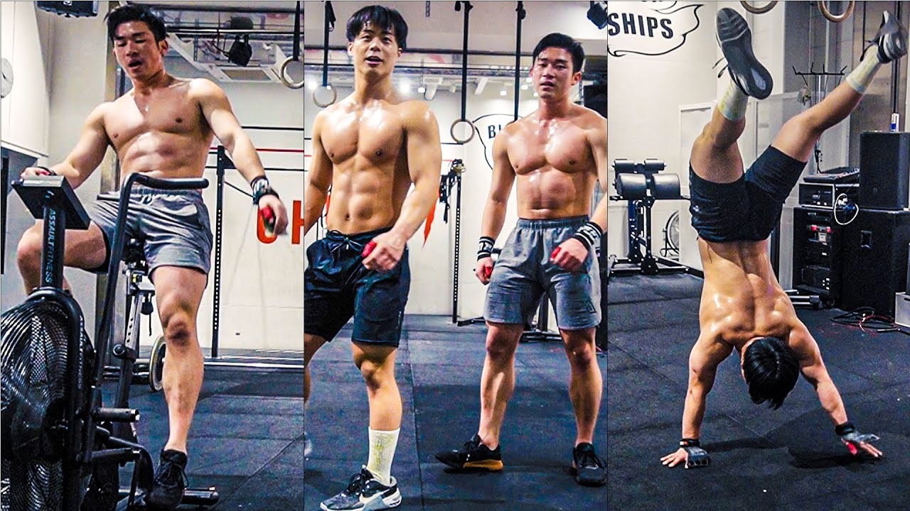 めちゃくちゃきついけど絶対強くなるトレーニング...!! 高重量バーベルと心肺機能強化、マッスルアップを組み合わせたワークアウト クロスフィットオープンまで1ヶ月!!