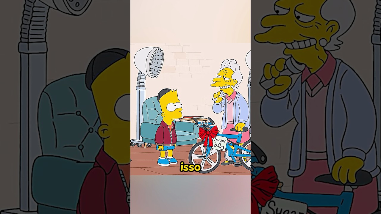 Bart brinca com a vovĂł#shorts #movie