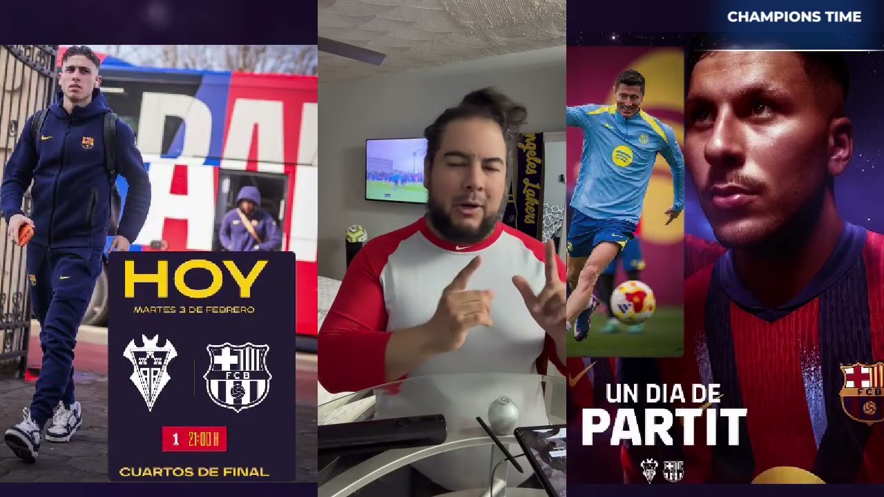 BARCELONA VISITA EN 4TOS DE COPA DEL REY VS ALBACETE 