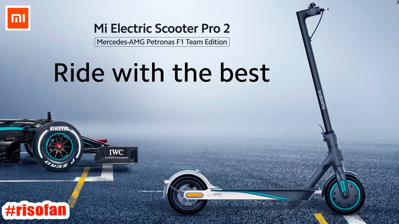 xiaomi scooter pro 2 mercedes amg f1 edition