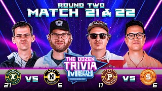 Nick Turani vs Klemmer & PFT Commenter vs Cheah | The Dozen Trivia 1v1 Battle Royale Match 21 & 22