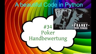 Python Tutorial deutsch, #34 Poker Handbewertung