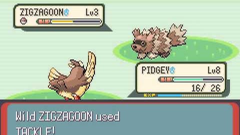 Pokemon Emerald - Hard Edition (beta 1.03) (GBA / Game Boy Advance) - Vizzed.com GamePlay (rom hack)