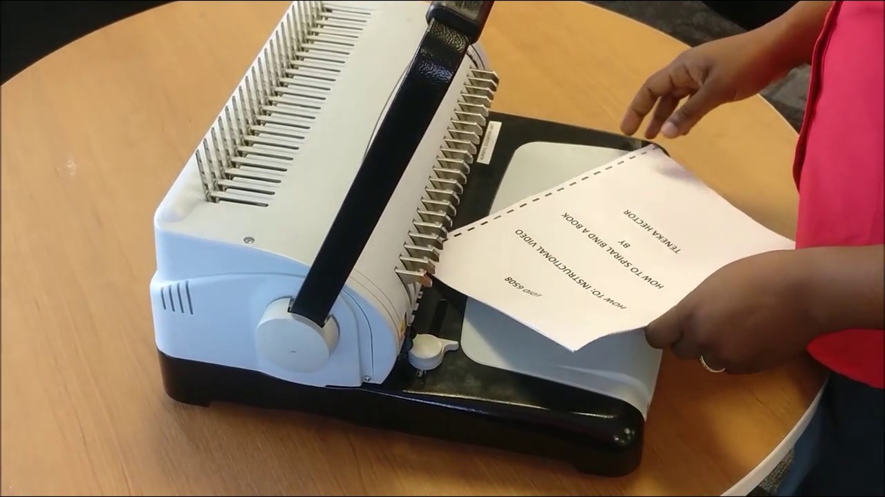 Spiral Binding YouTube