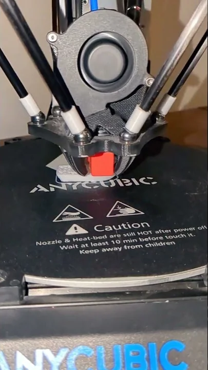 Anycubic Kossel fast printing