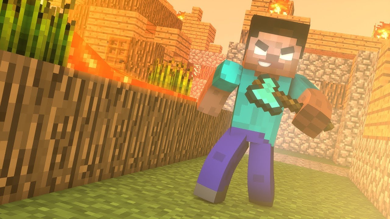 Minecraft: COMO SURGIU O HEROBRINE? (Minecraft Machinima)