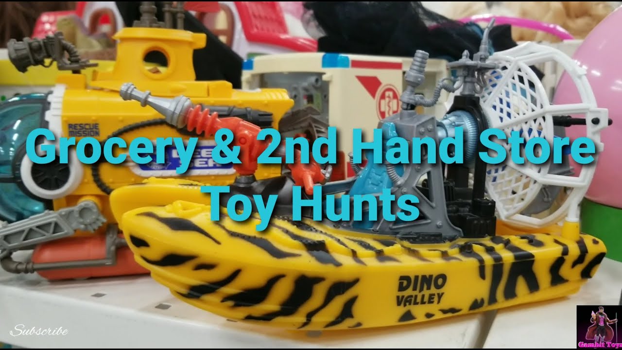 Grocery & 2nd Hand Store Toy Hunt YouTube