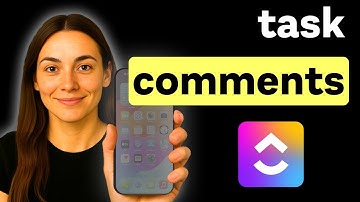 How to Comment on Clickup Task