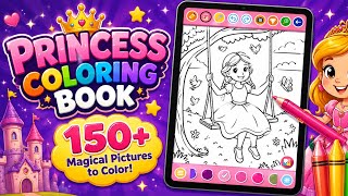 Princess Coloring Book Games screenshot 4