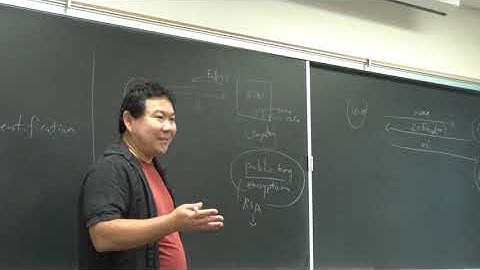 CSCI 476: Cryptography: Secure Communication and Computation (Fall Oct 31, 2016) (#16)