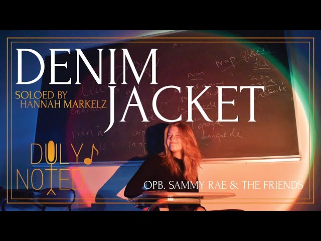 Watch Denim Jacket | DULY NOTED UMASS A CAPPELLA on YouTube Watch Denim Jacket | DULY NOTED UMASS A CAPPELLA on YouTube