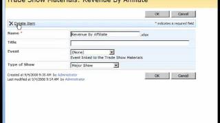 SharePoint Shepherd 2007 - Edit Library Item Properties