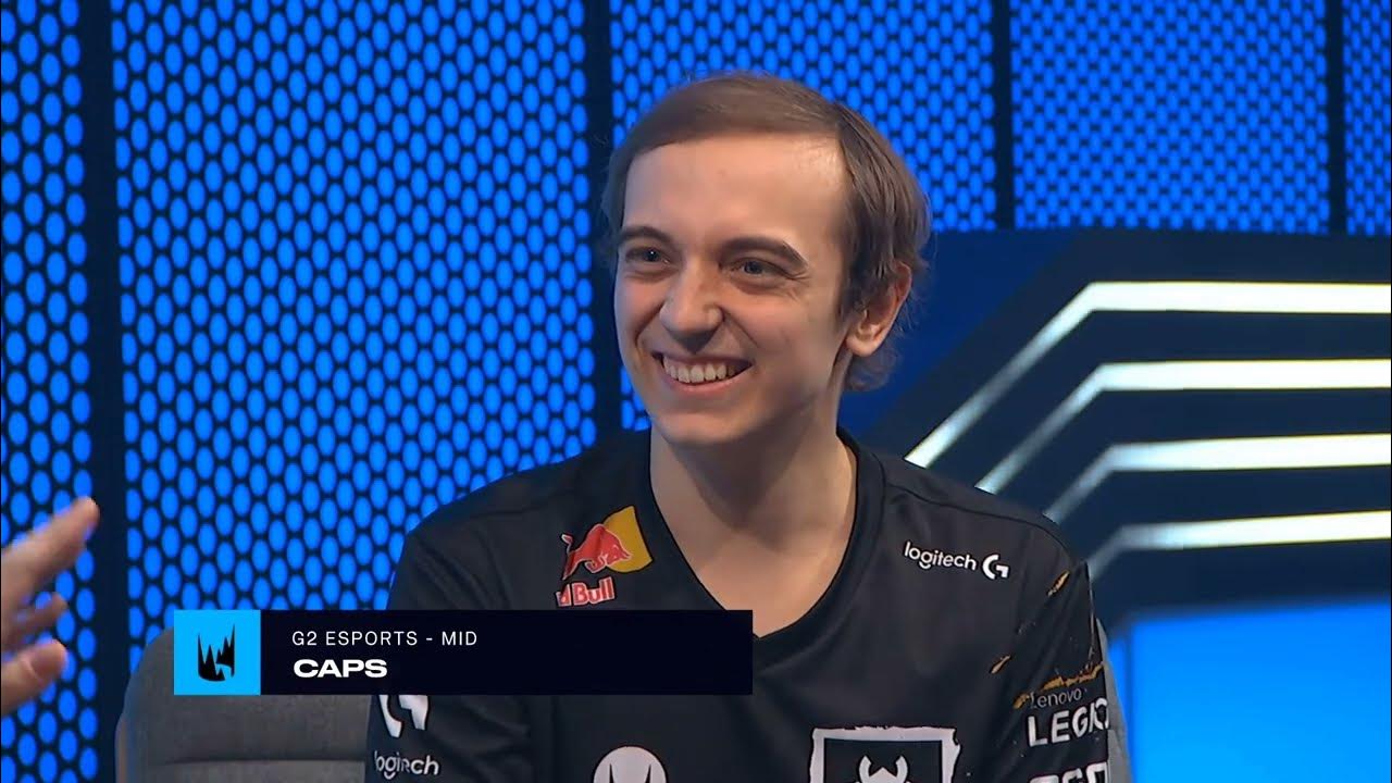 G2 Caps MVP interview LEC Champions winter 2023 YouTube