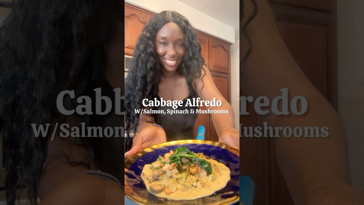 This Cabbage Alfredo is so bomb!!
