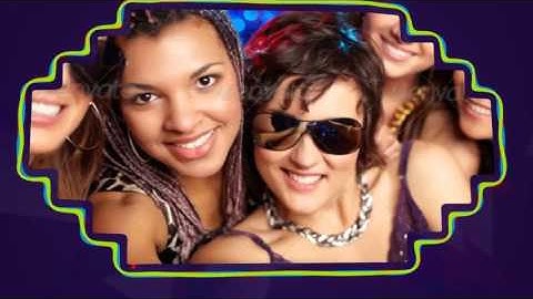 Glitch RGB Lines Party Slideshow - After Effects Template