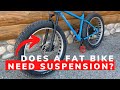 Does A Fat Bike Need Suspension? | Surly Ice Cream Truck Fat Bike | Rockshox Bluto