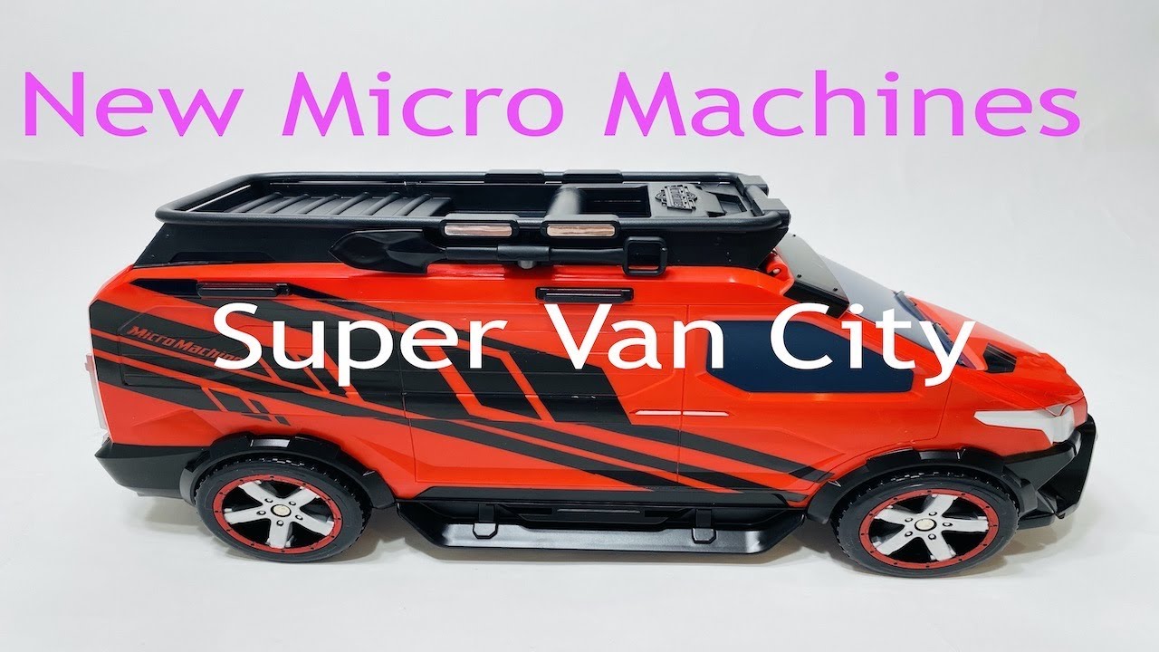 Micro Machines Super Van City - Just Released