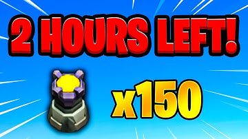 150 Walls with less than 2 Hours of Hammer Jam Left