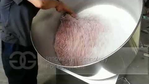 Nigeria Peanut Coating Machine Video