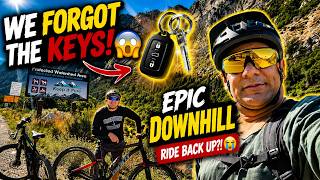 We Forgot the Keys! 😱 Epic Little Cottonwood MTB Downhill 🚵🔥