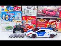 UNBOXING RC Police glourios car, Truck Gas pertamina, Tank military