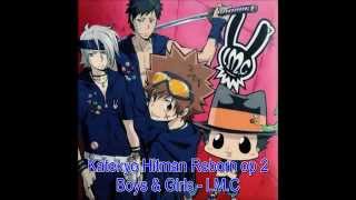 Video thumbnail of "[Lyrics - thaisub] katekyo hitman reborn op2 - Boys & Girls (LM.C)"