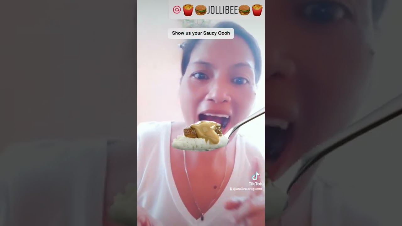 JOLLIBEE FREE TASTE..@capcut