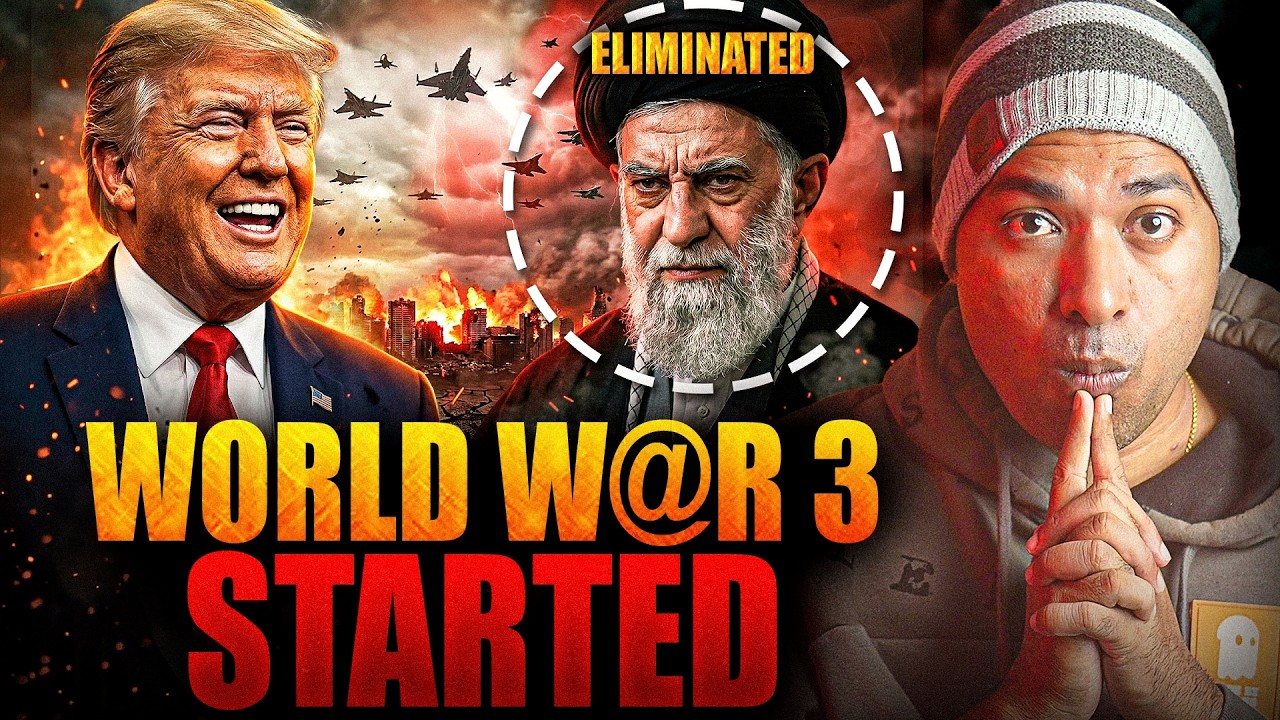 🚨 BREAKING WORLD W@R 3 STARTED | 🇺🇸 Trump's SENSATIONAL Statement About Khamanei Explained | VR Raja