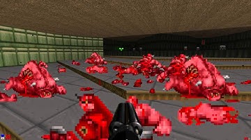Doom 2: Beautiful Doom Mod - Map08 Gameplay