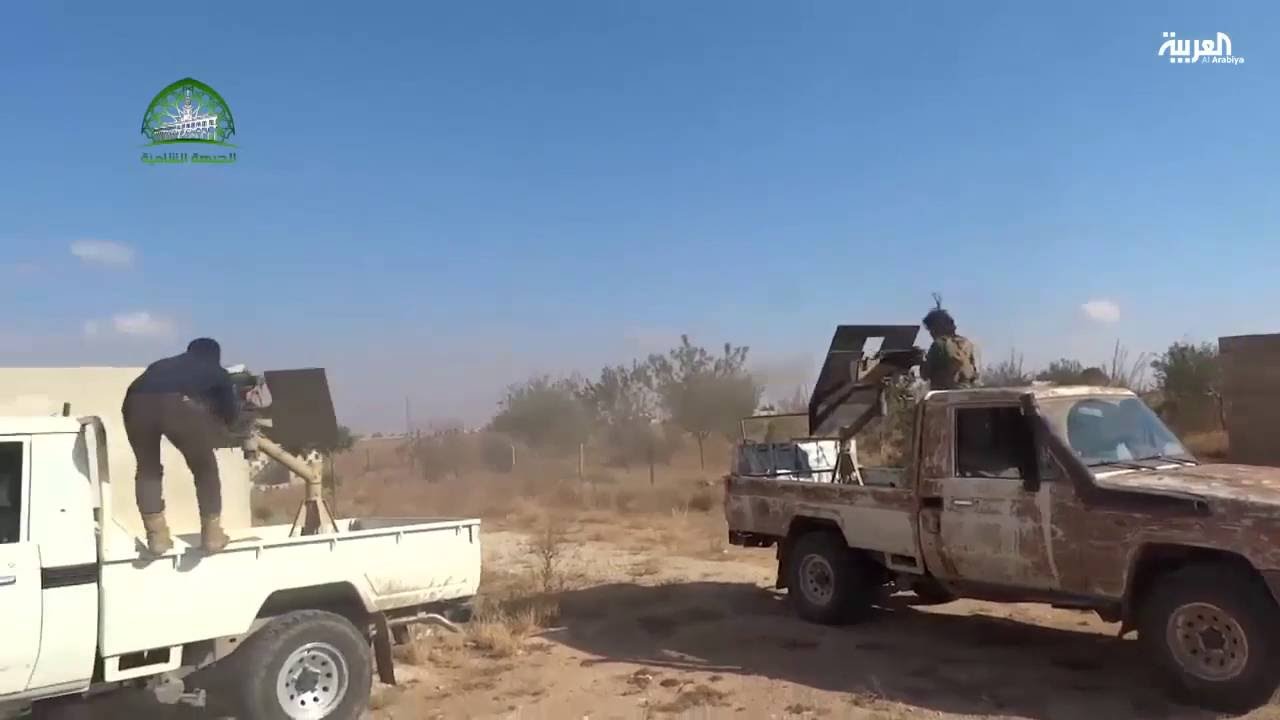 الجيش الحر يبدأ بهجوم كبير بدعم من القوات التركية لإبعاد داعش عن دابق