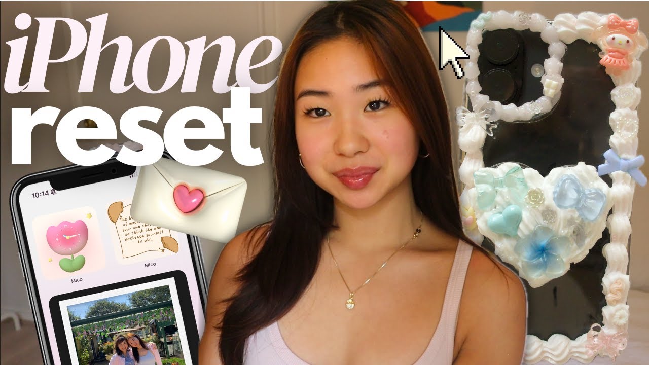 ✿ 2026 IPHONE 16 RESET (customisation + new case) | gabrielle teo