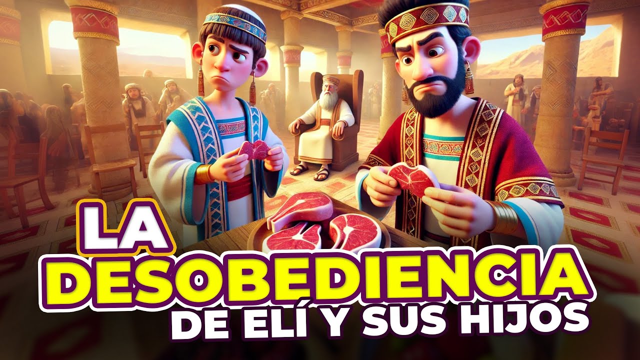 La Biblia para Niños ⭐ "LA DESOBEDIENCIA DE ELÍ Y SUS HIJOS: UNA
