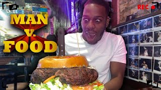 MAN VS FOOD ( BELLY BUSTER CHALLENGE)