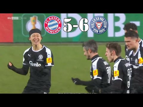 Bayern Munchen Vs Holstein Kiel 2 2 Penalty 5 6 Goal Highlights Bayer Munchen Lose The Game Youtube