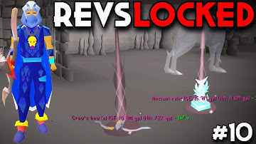 Getting 99 Range Only In The Rev Caves | OSRS | #10