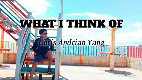WHAT I THINK OF - Chris Andrian Yang ( lyrics )
