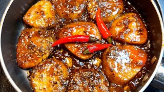 Món chay - CHUỐI XANH KHO TIÊU - món ăn ngon đơn giản