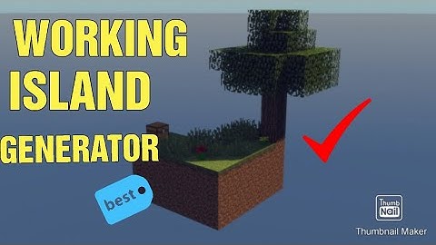 How To Make A SkyBlock Island Generator Using Commands
