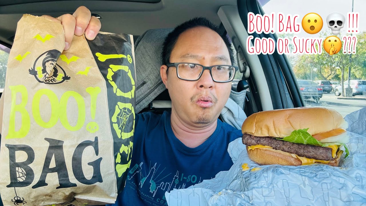 TRYING OUT BRAND NEW LIMITED TIME WENDY'S BOO BAG MEAL! IS IT WORTH IT ...